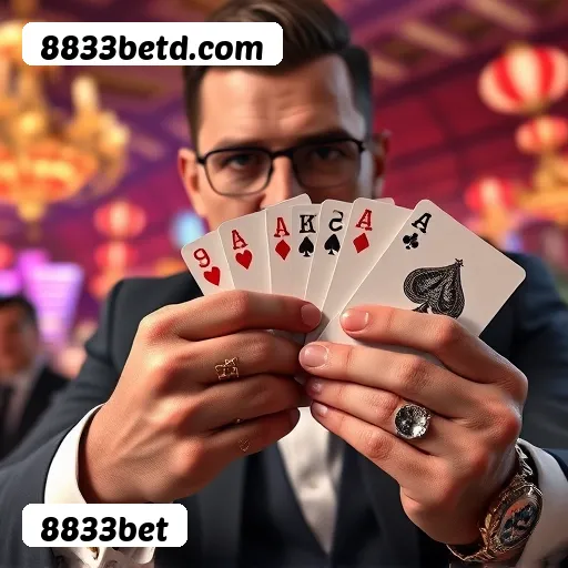 Blackjack Premium Ao Vivo 8833bet.com - Múltiplas Variações com Dealers Brasileiros